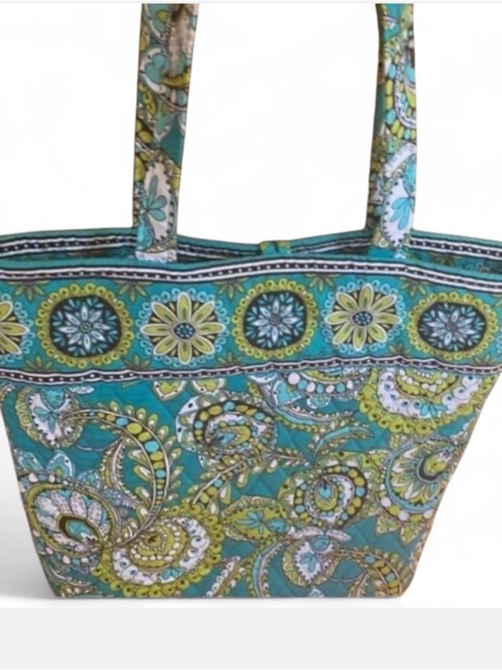 VERA BRADLEY TOTE Paisley green